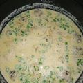 ybor's cooksnap of when they made 玉葱と鶏団子のクリーミー豆乳麦みそ汁.
