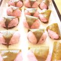 柚桃太郎's cooksnap of when they made 春の味わい★桜餅（もち米で）.