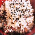 チョコ＆マロン's cooksnap of when they made 炊飯器で簡単お赤飯.
