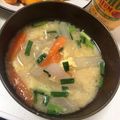 たろ★★'s cooksnap of when they made ２歳の娘も大好きなお味噌汁.