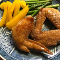 むにゃちゃんち's cooksnap of when they made 揚げずにヘルシー★名古屋手羽先唐揚げ風★.