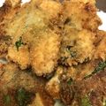 シルルクック's cooksnap of when they made 節約！鶏胸肉と高野豆腐でＢＩＧチキンカツ.
