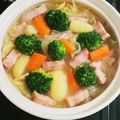 もぐ・ω・くま's cooksnap of when they made ☆野菜だしのほっこりポトフ☆.