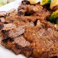 dobachi's cooksnap of when they made 柔らかくて美味しい安売りステーキ.