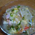 クック01IRBE☆'s cooksnap of when they made 冬瓜☆カニカマ☆卵のあんかけ豆腐♪♪.