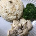 SHM研究所所長's cooksnap of when they made 土鍋で簡単にカオマンガイ.