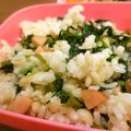のりてぃｓｘ's cooksnap of when they made ラディ葉とベーコンと白ゴマの醤油炒め.