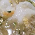 ち（＊´・ω・｀）ろ's cooksnap of when they made 余ったお餅で♪ お餅の中華あんかけスープ.