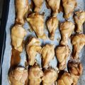ち（＊´・ω・｀）ろ's cooksnap of when they made 手羽元のオーブン焼き(ローストチキン).