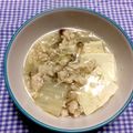 らて♪'s cooksnap of when they made 豆腐と鶏と白菜トロり炒め！.