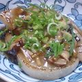 みみのみ２３'s cooksnap of when they made 大根ステーキ　きのこのあんかけ.