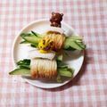 えつエツ's cooksnap of when they made ❁﻿千切りきゅうり竹輪くるくる❁﻿.