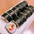 yuccoママ☆'s cooksnap of when they made 恵方巻　巻き寿司.