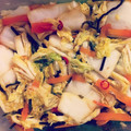 nrm87's cooksnap of when they made ご飯のお供に。白菜と塩こんぶ漬.