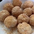 海さんママ's cooksnap of when they made 子供の朝ご飯やおやつに♪きなこご飯.
