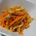 クックH4SKQW☆'s cooksnap of when they made にんじんとエリンギの明太子炒め.