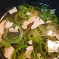 クックZJOCWZ☆'s cooksnap of when they made ピーマンとベーコンのコンソメスープ.