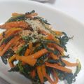 s0raりんご's cooksnap of when they made 春菊の茎できんぴら♡.