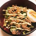 ひろよし1201's cooksnap of when they made ランチプレートに♪ カフェ風な照り豚丼☆.