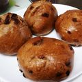 あおいゆうきっ。's cooksnap of when they made 自家製酵母　カフェオレ胡桃ベーグル.