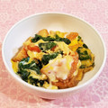 Richland☆Y's cooksnap of when they made ちょー簡単っ‼ほうれん草の卵とじ.