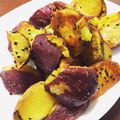 クック4P9M4L☆'s cooksnap of when they made 揚げないヘルシー！ほくほく大学いも.