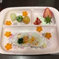 inuyukina's cooksnap of when they made 離乳食！ひな祭りプレート.