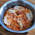 みもたらチー's cooksnap of when they made 手抜きランチに！餃子のキムチ雑炊☆.