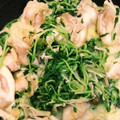 てとりすさん's cooksnap of when they made えのきと豆苗のからしマヨ炒め.