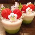 HAOZI's cooksnap of when they made ＊ひな祭り三色パンナコッタ＊.