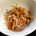 白いドラえもん's cooksnap of when they made 超簡単!!時短!!茹でもやしのキムチ和え.