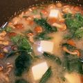 mapimapiko's cooksnap of when they made 朝食モロヘイヤとエノキ なめこのお味噌汁.