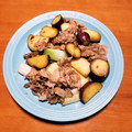 クックY08S17☆'s cooksnap of when they made ☆豚肉とさつまいもの中華炒め☆.