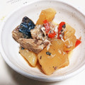 500k's cooksnap of when they made さば水煮缶と大根のオイスターソース煮.