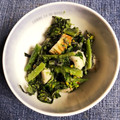 ばやし's cooksnap of when they made 紅菜花（紅菜苔）の柚子胡椒マヨ和え.