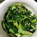 naa's cooksnap of when they made 小松菜のナムル★香味ペーストで簡単.