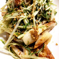 ちづりんも's cooksnap of when they made 水菜と竹輪の胡麻マヨネーズ炒め.