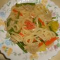 白いぐれーぷ's cooksnap of when they made 簡単☆焼うどん.