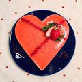 cologne1's cooksnap of when they made スイートハート＊レアチーズケーキ.