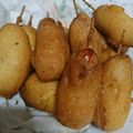 クックVWMBGU☆'s cooksnap of when they made HMで簡単アメリカンドック.