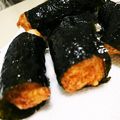 夏至子's cooksnap of when they made 山芋の磯部揚げ.