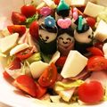 やれゆは's cooksnap of when they made お雛様♡お内裏様の可愛いおかず☆キャラ弁.