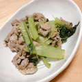sakuramasa's cooksnap of when they made 豚肉とターサイのオイスター炒め.