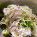 わかぞ～'s cooksnap of when they made 春キャベツ・もやし・豚肉のエスニック春雨.