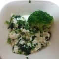 クックSDFVPO☆'s cooksnap of when they made 【簡単離乳食】ほうれん草とゴマの白和え.