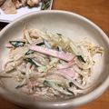 アンバーママ's cooksnap of when they made もやし きゅうり ハムの サラダ☆.