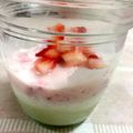 まあたたち's cooksnap of when they made 雛祭り離乳食おやつ☆三色ヨーグルトムース.