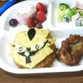 KKTmom's cooksnap of when they made 子どものお弁当☆ポケモン ゼラオラ.