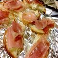 ☆はあ☆'s cooksnap of when they made 生ハムとガーリッククリチのブルスケッタ♡.