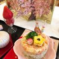 クックOOYY9B☆'s cooksnap of when they made ひな祭りに花ちらし　わんこと一緒に！.
